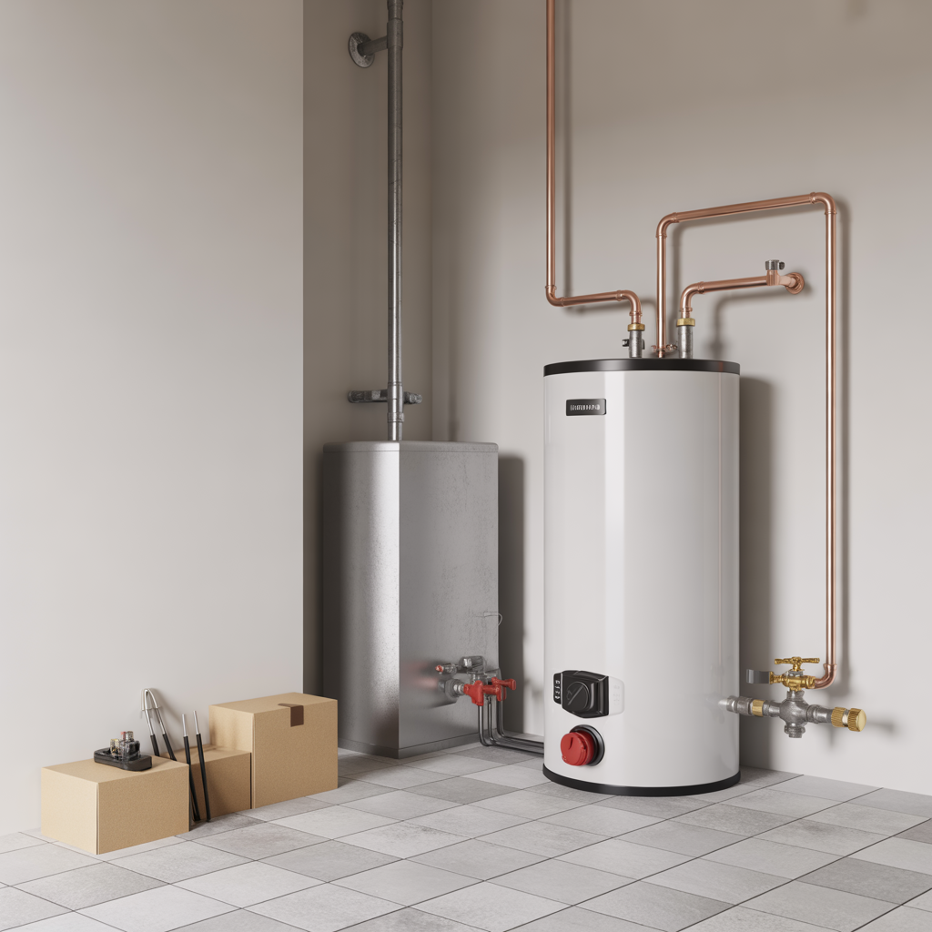 kostnad for att byta varmvattenberedare 2025 prisexempel